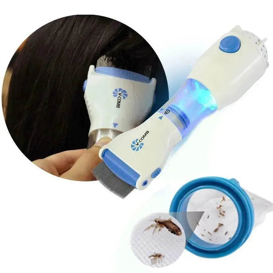 Electric V-Comb Anti Lice Machine (with Box)